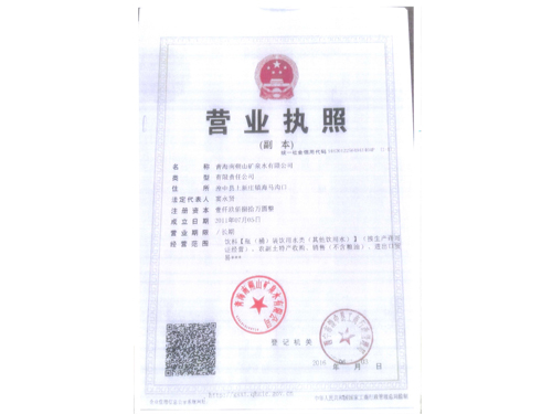 營(yíng)業(yè)執(zhí)照